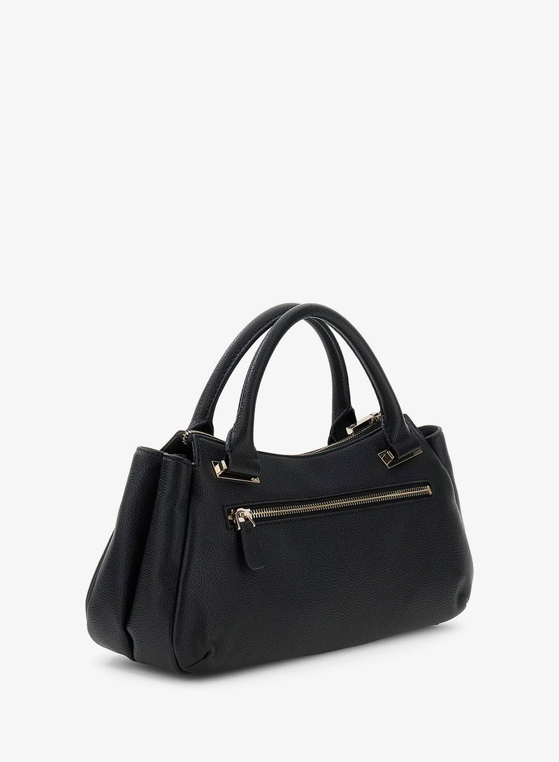 GUESS Evie Triple Compartment Satchel Bag - Image 2